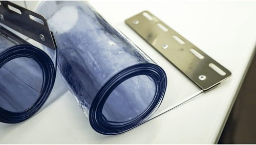 Pvc strip door curtain single - door,