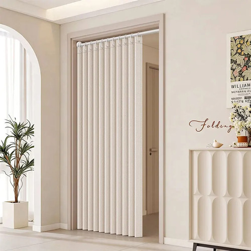 Pvc folding door - effect,