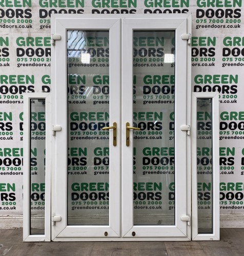 Used upvc french doors - french,